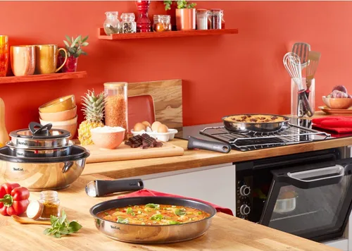Miniatura 8 de Tefal Ingenio Preference ON - Juego de sartenes antiadherentes de inducción de 13 piezas, sartenes de 24 y 11.0 in, cacerolas de 16 y 7.9 in, wok