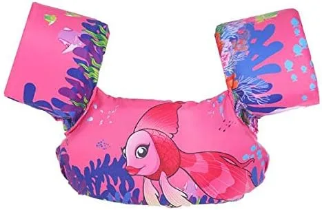 Miniatura 6 de JKSPORTS Flotadores de bebé para piscina, chaleco salvavidas para niños de 30 a 50 libras, compatible de 20 a 30 libras para bebé/bebé/niño pequeño