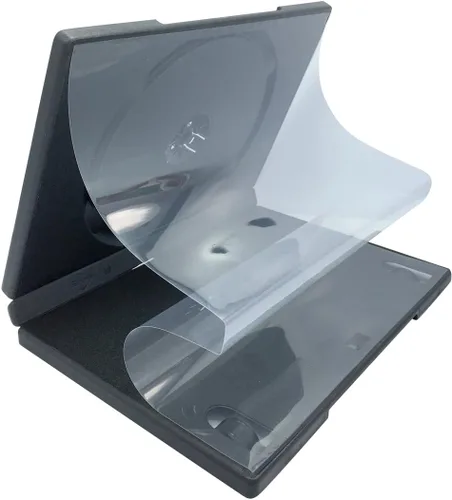 Miniatura 4 de CheckOutStore Premium - Estuche para 1 disco único estándar de DVD de 14 mm, Negro, 6