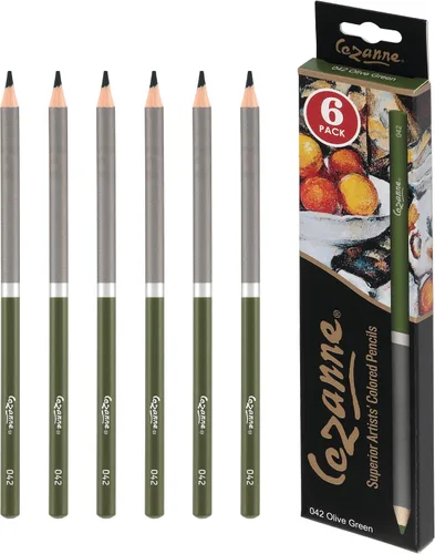 Miniatura 29 de Cezanne Creative Mark - Lápices de colores de primera calidad, tierra italiana, paquete de 6 lápices de dibujo altamente pigmentados, lápices