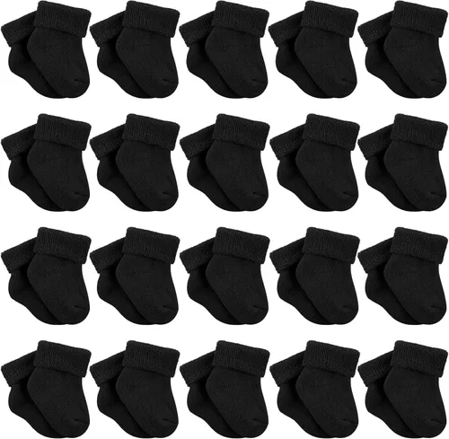 Miniatura 14 de Janmercy 20 Pair Preemie Socks Baby Boy Girls Newborn Premature Terry Cotton Socks for Unisex Baby