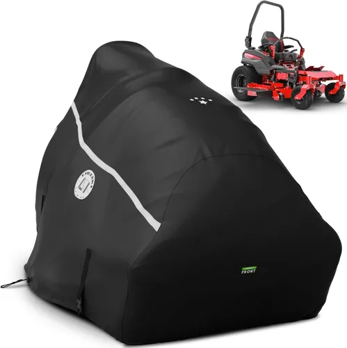 Miniatura 13 de Funda para tractor de césped de 420D, cubierta impermeable para tractor resistente, se adapta a cubiertas de hasta 54", ajuste universal para John