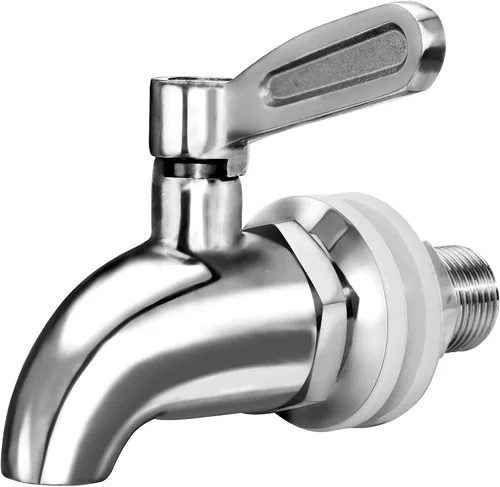 [Actualizado] Despachador de bebidas más duradero, repuesto, acabado pulido de acero inoxidable, repuesto de despachador de agua, compatible con