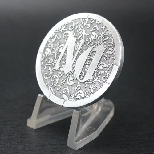 Miniatura 4 de Novedad Decision Maker Flipping Coins SÍ NO Moneda de desafío
