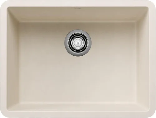 Miniatura 3 de BLANCO 522258 Precis - Fregadero de 24 pulgadas, color antracita, 23.44 pulgadas de largo x 17.75 pulgadas de ancho para gabinete de 27 pulgadas