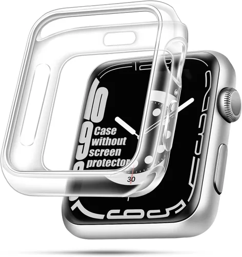 Miniatura 20 de top4cus - Funda ecológica protectora, de TPU suave y flexible, compatible con iWatch Series 5, Series 4, Series 3, Series 2 y Series 1 Dorado
