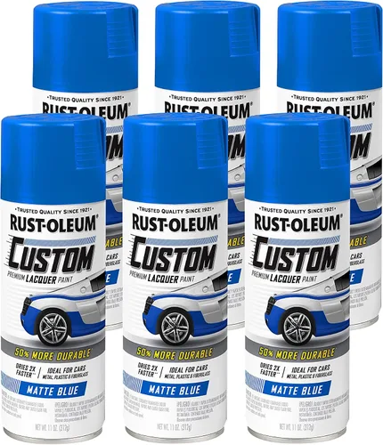 Miniatura 22 de Rust-Oleum 323349 - Pintura en aerosol de laca personalizada para automóviles, 11 onzas, color verde neón brillante, (paquete de 1 unidad)