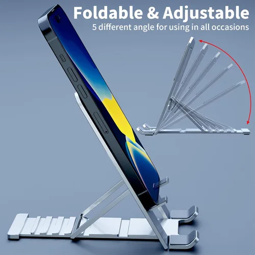 Miniatura 7 de Soporte de teléfono celular para iPhone 17 Pro Max 17e 16e 16 15 14 13 para Samsung S26 Ultra S25 S23 A17 A16 Pixel 10a soporte de cuna ajustable