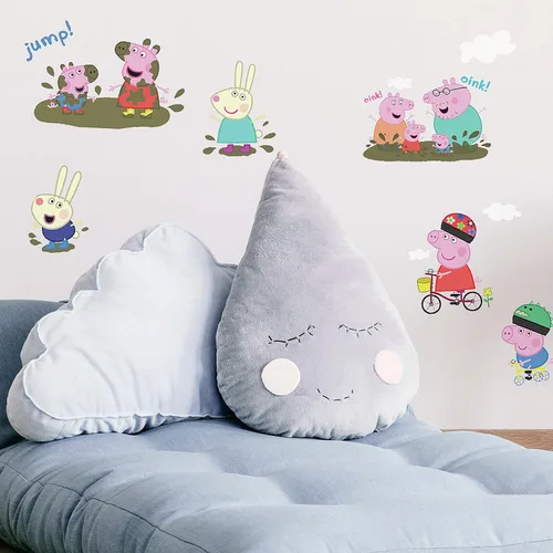 Miniatura 2 de Calcomanías de pared RoomMates RMK3183SCS Peppa la Cerdita (despegar y pegar)