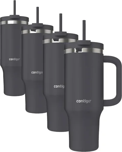 Miniatura 12 de Contigo Streeterville 30 onzas Vaso, Acero Inoxidable con Aislamiento al Vacío, Resistente a Fugas, Mantiene el Frío durante 29 Horas, Cabe