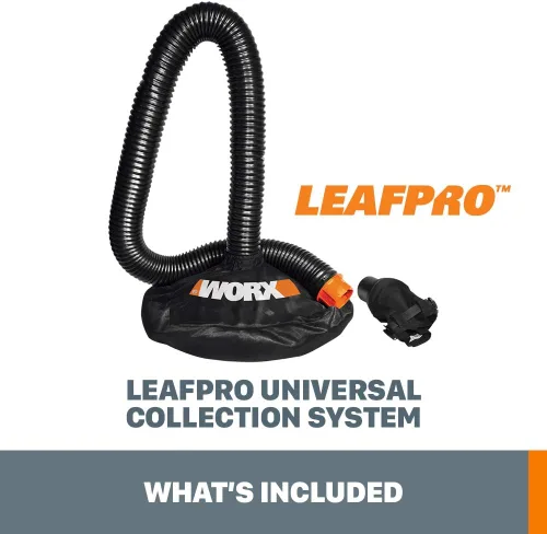 Miniatura 6 de Sistema de recolección de hojas WORX WA4054.2 LeafPro para soplador/aspiradora WORX con tubo de hasta 5" de diámetro