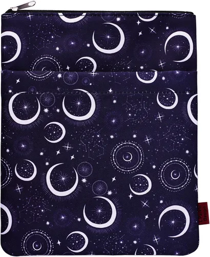 Miniatura 24 de Funda de libro para los amantes de los libros, protector de libros, fundas de libro para libros de tapa blanda, tela lavable, fundas de libro