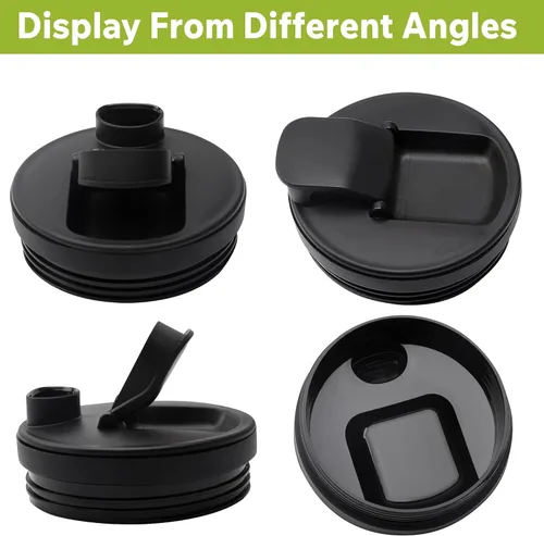 Miniatura 5 de 2 tapas de pieza de repuesto para licuadora Ninja, 3.35 pulgadas de diámetro interior, tapas de boquilla de sellado compatibles con vasos Ninja