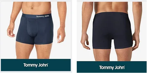 Miniatura 2 de Tommy John Mens Underwear Cool Cotton Trunk with Contour Pouch and Shorter 4" Inseam Comfortable Underwear
