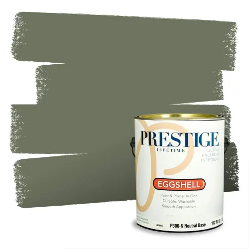 Miniatura 1103 de Prestige Paints - pintura de exterior y pintura de imprimación en una, E100-T-6006-10AVP