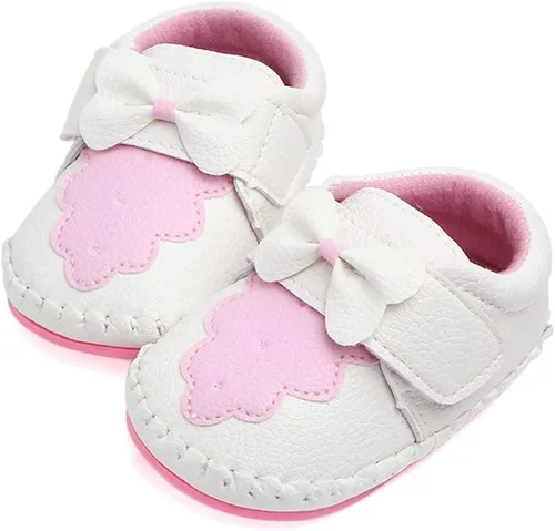 Miniatura 4 de Lidiano. - Zapatos de suela suave de hule antideslizante para bebé, diseño de dibujos animados, para la casa y para exteriores.