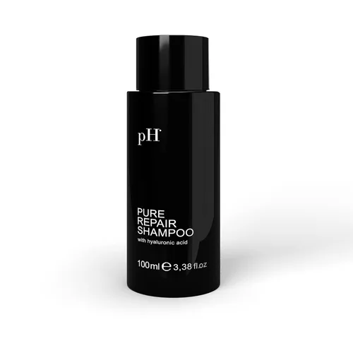 pH PURE HAIR Champú hidratante reparador de 3.38 onzas – Champú hidratante para cabello seco, dañado y teñido – Fórmula revitalizante y nutritiva