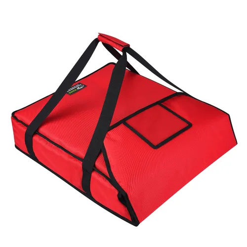 Miniatura 7 de Bolsas de pizza iceMi para entrega 22" X 22" X 5" - Libres de humedad, calentador de pizza térmico profesional, portacomida resistente, adecuado