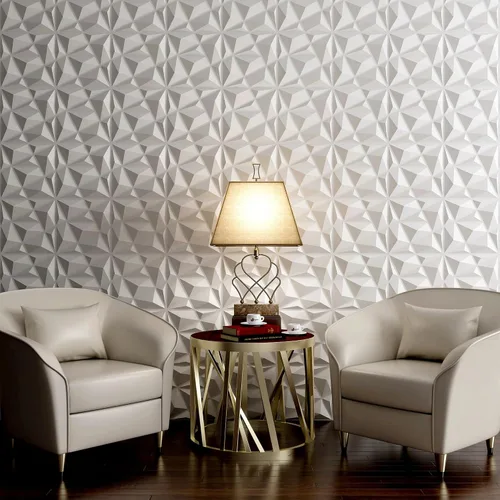 Miniatura 2 de MIX3D Paquete de 33 paneles de pared 3D, diseño moderno con textura de diamante para decoración de pared interior en sala de estar, dormitorio, sala