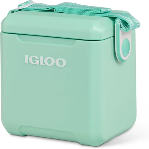 Miniatura 18 de Igloo Tag Along Too Coolers Enfriador de estilo picnic de carcasa dura aislada Cofre de hielo rodante Lila