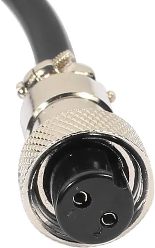 Miniatura 2 de uxcell GX12 2 clavijas doble cabeza hembra Aviación Socket conector cable eléctrico 6.6 ft