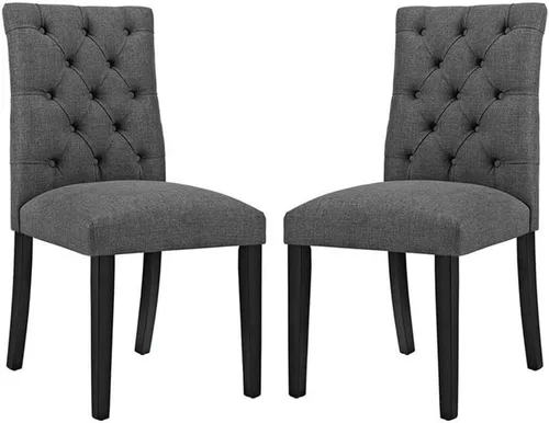 Miniatura 8 de Modway Juego de 2 sillas de comedor, 2 unidades, color azul