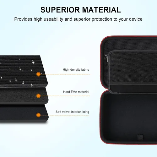 Miniatura 5 de Elonbo Funda rígida de viaje GPS para Garmin dezl OTR1000 de 10 pulgadas, Garmin dezl OTR1010/Garmin RV 1090 Sistema de navegación GPS, bolsillo
