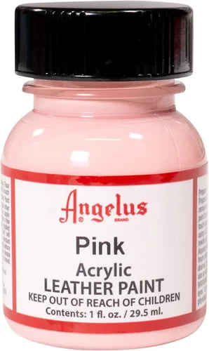 Miniatura 59 de Angelus - Pintura acrílica para cuero, 4 Fl Oz, color blanco - Pintura para cuero profesional flexible, resistente a grietas, arañazos