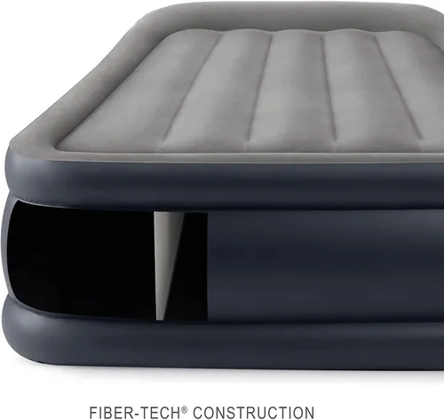 Miniatura 4 de Intex 64131ED Dura-Beam Plus Deluxe Almohada: Fiber-Tech - Tamaño individual - Bomba eléctrica incorporada - Altura de la cama de 16.5 pulgadas