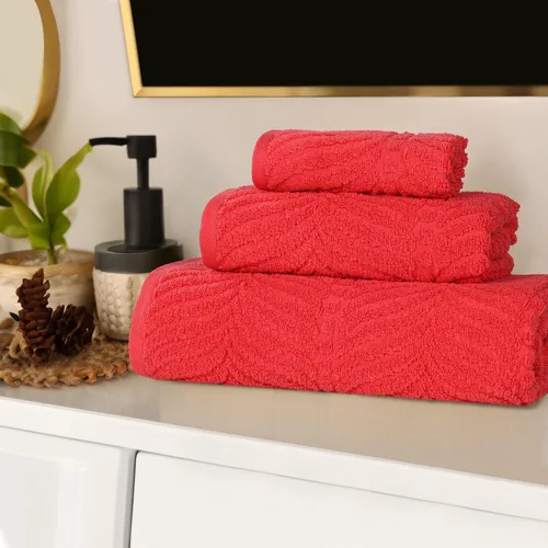 Miniatura 63 de Superior Juego de toallas surtidas de algodón Chevron de 12 piezas, cero torsión, secado rápido, artículos esenciales para el hogar, ducha, spa