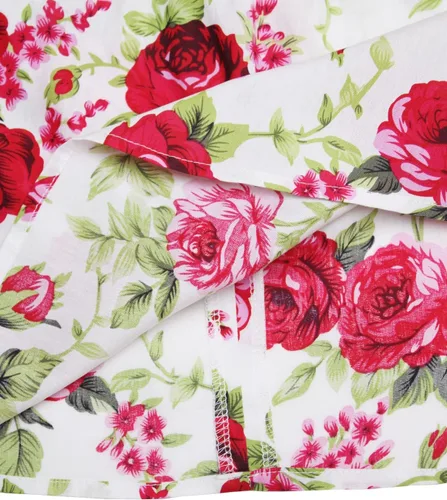 Miniatura 192 de Vestido de verano para niña, de algodón, con diseño floral