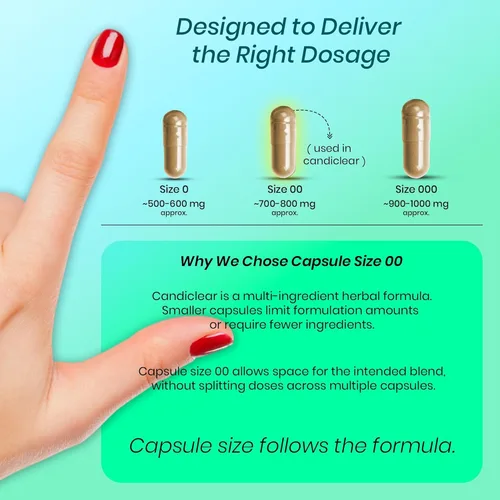 Miniatura 7 de Limpieza de Cándida y Equilibrio de Levaduras para Mujeres Desintoxicación Herbal de Parásitos con Orégano, Ajenjo, Nuez Negra y Clavo Fórmula