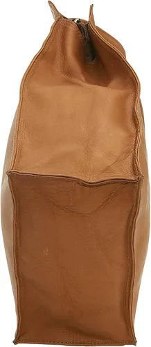 Miniatura 4 de Le Donne Bolso de mano simple simple de cuero de la correa doble