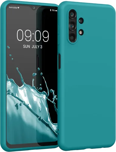 Miniatura 233 de kwmobile Funda compatible con Samsung Galaxy A23 4G / 5G - Funda de silicona TPU metálica suave y delgada - Rojo oscuro metálico