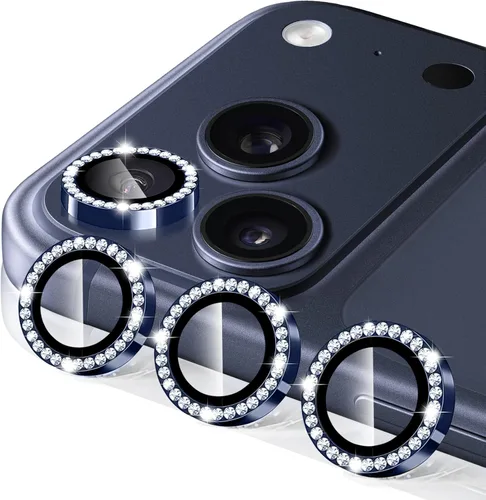 Miniatura 71 de Compatible con iPhone 13 Pro para iPhone 13 Pro Max, protector de lente de cámara antiarañazos, vidrio templado 9H, protector de cámara de metal a