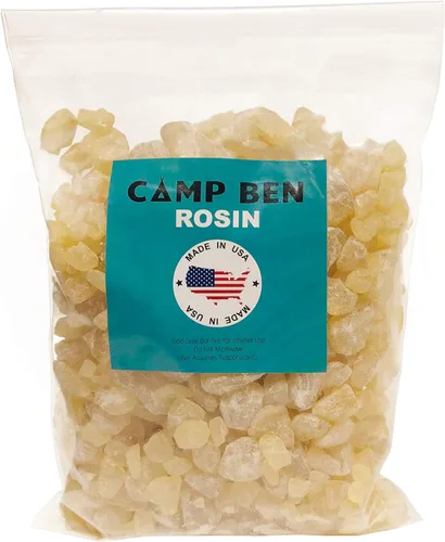 Camp Ben Resina de pino - Resina de árbol - Fabricación de envolturas de tela de cera de abejas, forma de roca de pepita de goma, potenciador de
