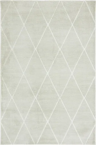 Miniatura 27 de SAFAVIEH Alfombra de área de 8 x 10 pies – Colección Revive – Grande – Gris, patrón de enrejado, no desprende pelusa y fácil limpieza, ideal