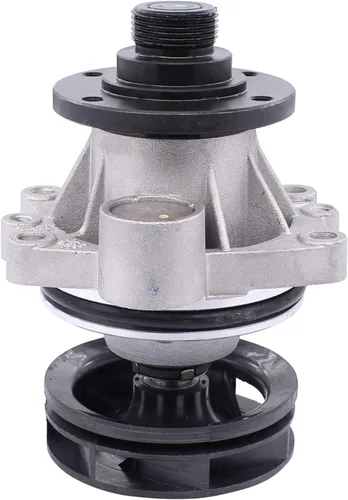 Miniatura 2 de NewYall Bomba de agua del motor y conjunto de carcasa del termostato con kit de junta para 320i 325i 325xi 330i 330xi 525i 530i 323Ci 328Ci 323i