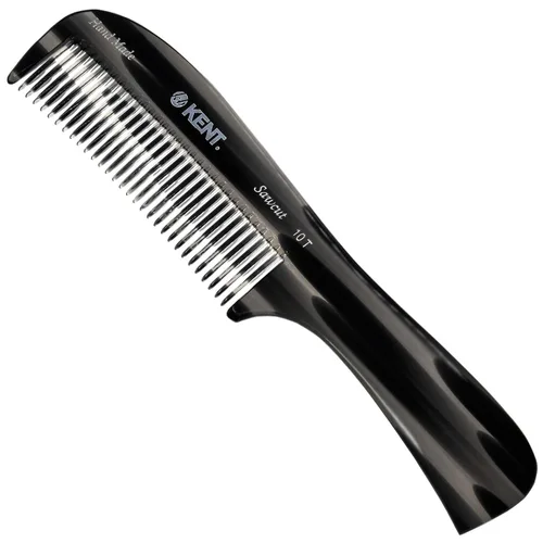 Miniatura 10 de Kent 10T Peine grande desenredante, peine de dientes anchos hecho a mano para cabello rizado, peines desenredantes para cabello húmedo y seco