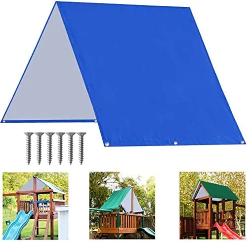 Miniatura 14 de ABCCANOPY Juego de lona de repuesto de 43 x 90 pulgadas para parques infantiles, pantallas de sombra (borgoña/blanco)
