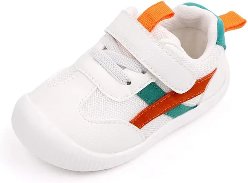 Zapatos de bebé para niños y niñas, primeros caminantes, animales lindos, tenis para niños pequeños, suela de goma