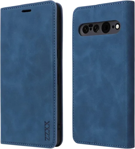 Miniatura 8 de ZZXX Funda tipo cartera para Google Pixel 7 Pro con bloqueo RFID, ranura para tarjetas, función atril, magnética, de piel suave, para Google Pixel 7