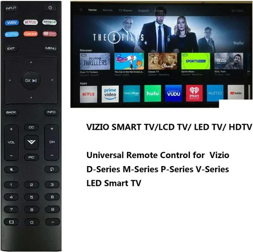 Miniatura 2 de Mando a distancia de repuesto compatible para VIZIO D, M, P, V, Series LED Smart TV D43fx-F4 D65x-G4 D43-F1 D50-F1 D55-F2 D60-F3 D65-F1 D70-F3