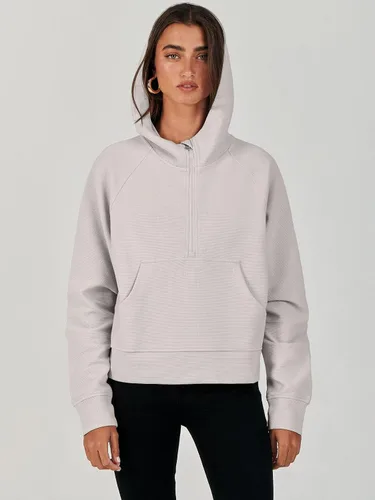 Miniatura 9 de ANRABESS Half Zip Sweatshirts Cropped Hoodies Fleece Womens Quarter Zip Up Pullover Sweaters Fall Outfits 2023 Winter Clothes