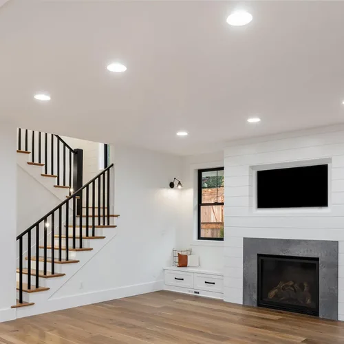 Miniatura 9 de Armacost Lighting Retrofit - Focos empotrables inteligentes LED RGB+WW para remodelación, paquete de 4