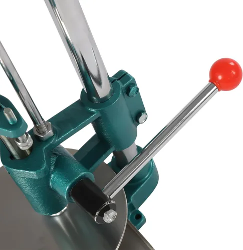 Miniatura 8 de Prensa de masa para pizza, máquina manual de prensa de pastelería de pizza de 7.9 pulgadas con placa de 0.2 pulgadas, máquina para hacer masa