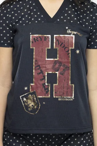 Miniatura 4 de Harry Potter H is for Harry Gryffindor Athletic camisa y pantalones 2 PC pijama
