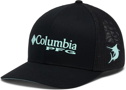 Miniatura 171 de Columbia - Gorra de malla con bandera con árboles unisex para adultos, corona alta