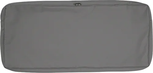 Miniatura 17 de Classic Accessories, Montlake - Funda para cojín de banco o sofá de exteriores, tela resistente al agua, 59x18x3 pulgadas, gris carbón claro, Fundas