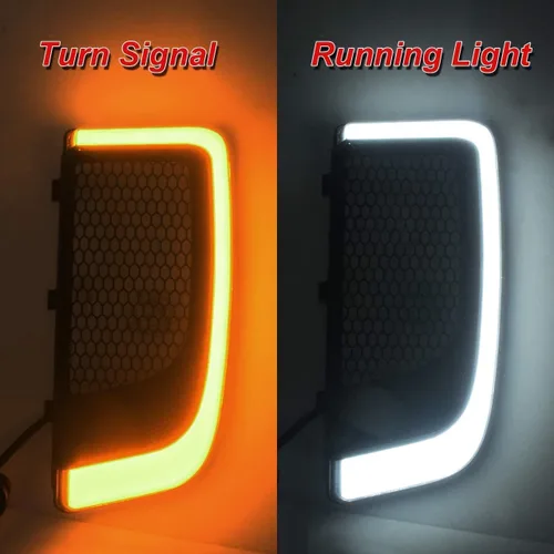 Miniatura 4 de Protector de motor para parrillas, carenado de pierna, luz LED de señal de giro compatible con Harley Touring Street Glide Road Glide Electra Glide